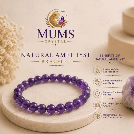 Natural Amethyst Bracelet