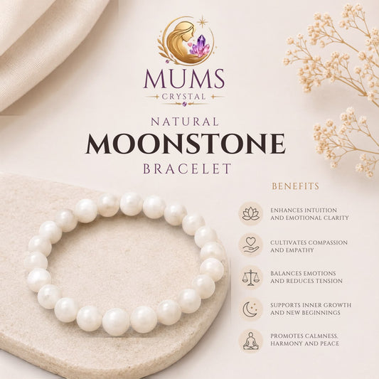 Natural Moonstone Bracelet