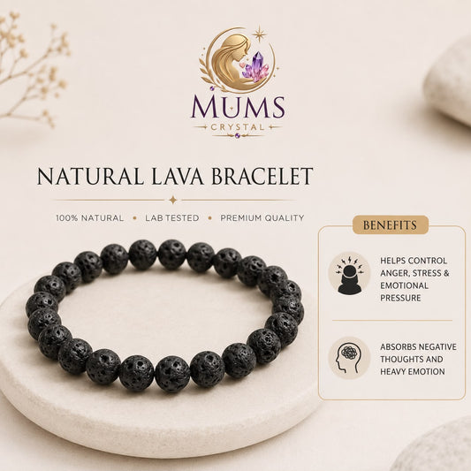 Natural Lava Bracelet