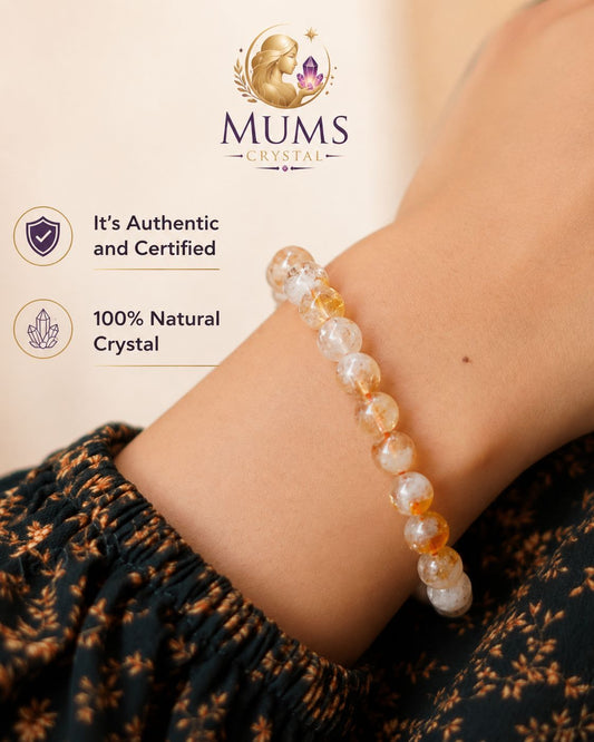 Natural Citrine Bracelet