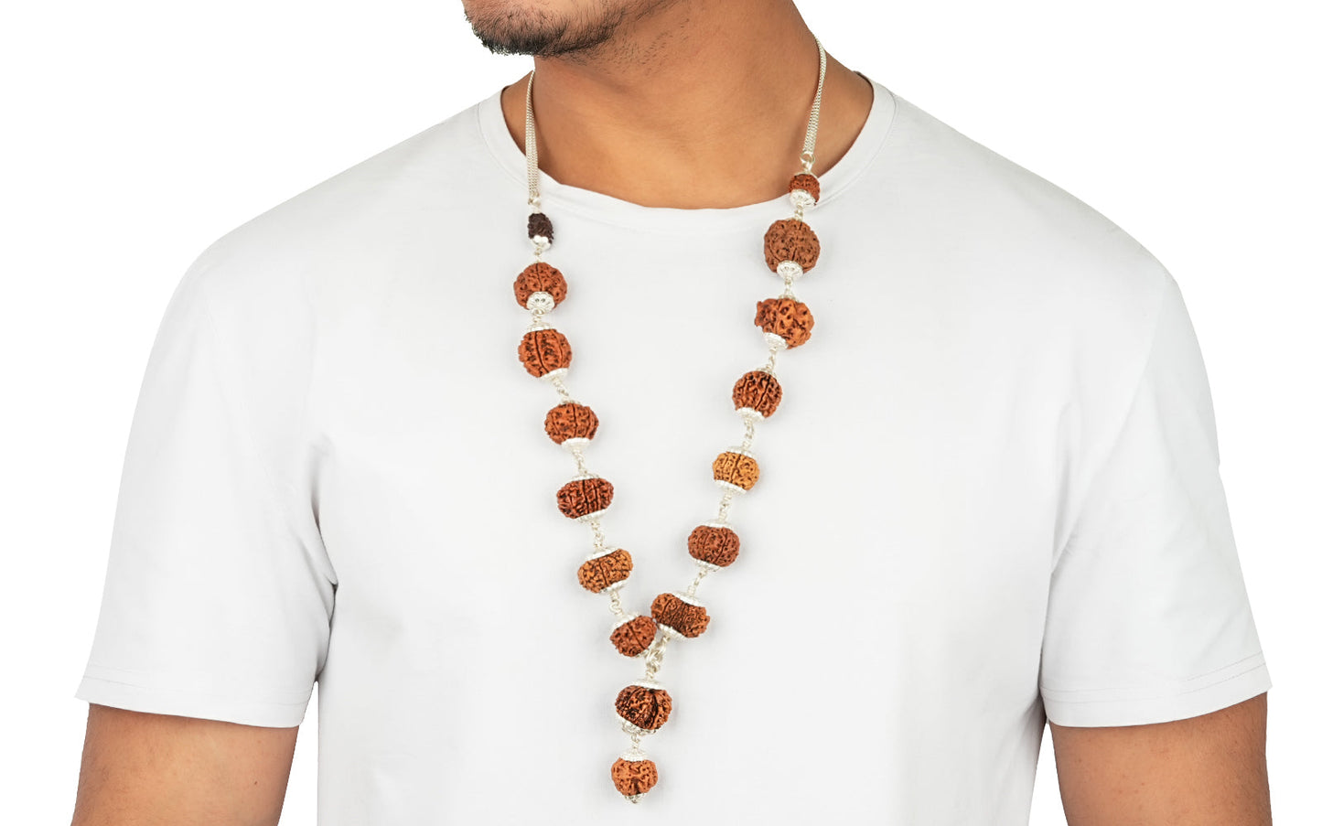 Siddha Mala – 1–14 Mukhi Nepali Rudraksha + 1 Mukhi (Sawar)