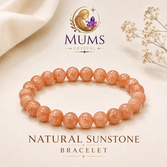 Natural Sunstone Bracelet