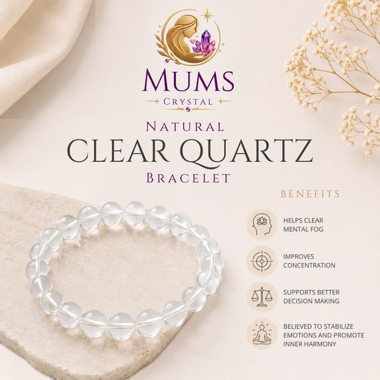 Natural Clear Quartz Bracelet
