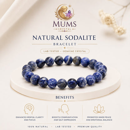 Natural Sodalite Bracelet