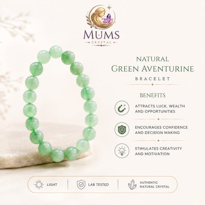 Natural Green Aventurine Bracelet