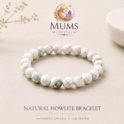 Natural Howlite Bracelet