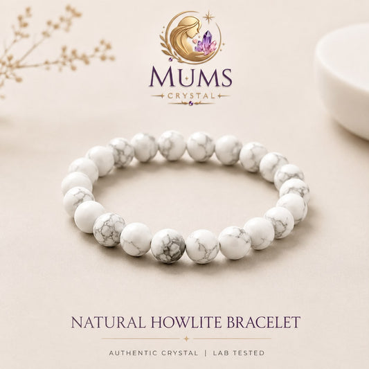 Natural Howlite Bracelet