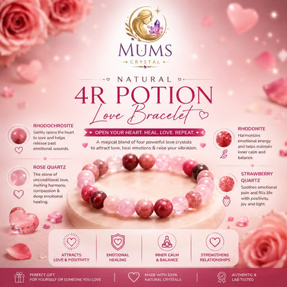 Natural 4R Potion Love Bracelet