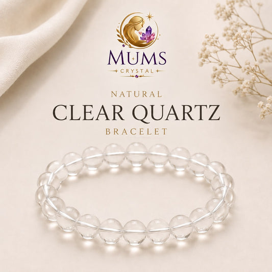 Natural Clear Quartz Bracelet