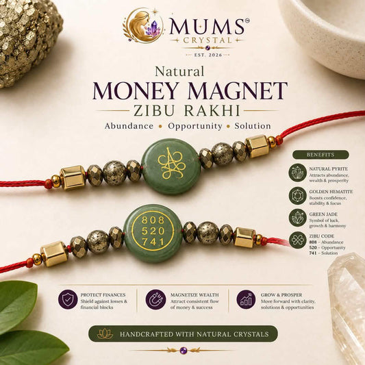 Natural Money Magnet Zibu Rakhi